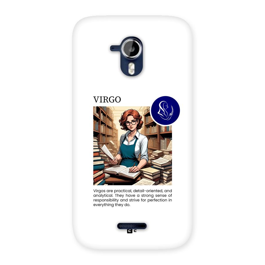 Valuable Virgo Back Case for Canvas Magnus A117