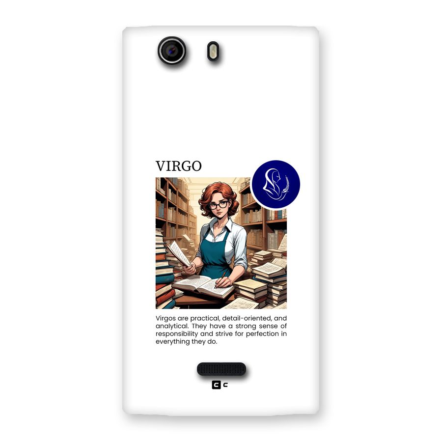 Valuable Virgo Back Case for Canvas Nitro 2 E311
