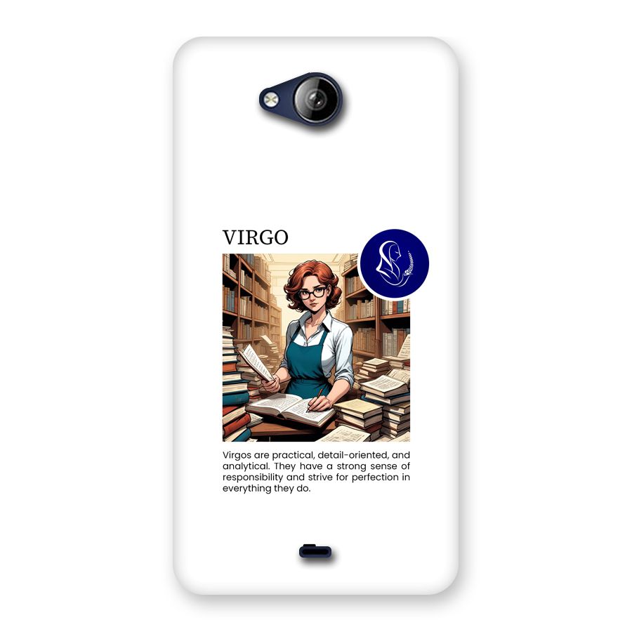 Valuable Virgo Back Case for Canvas Play Q355