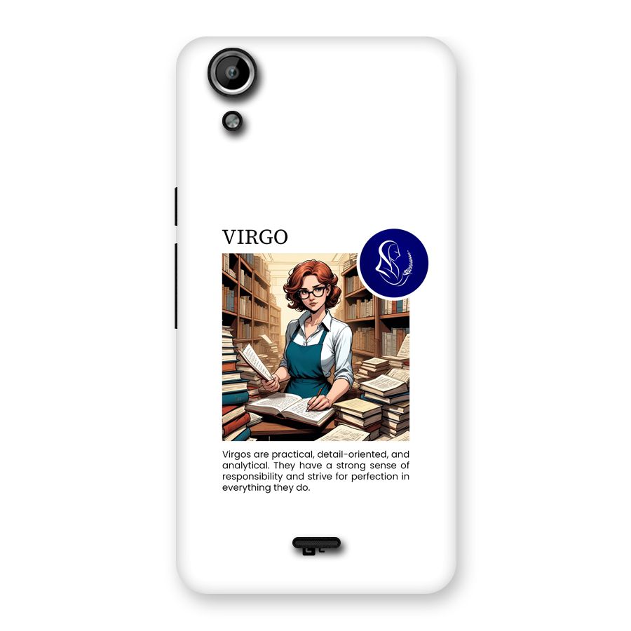 Valuable Virgo Back Case for Canvas Selfie Lens Q345