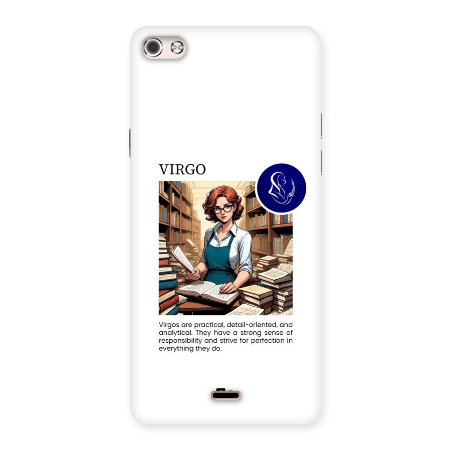 Valuable Virgo Back Case for Canvas Silver 5