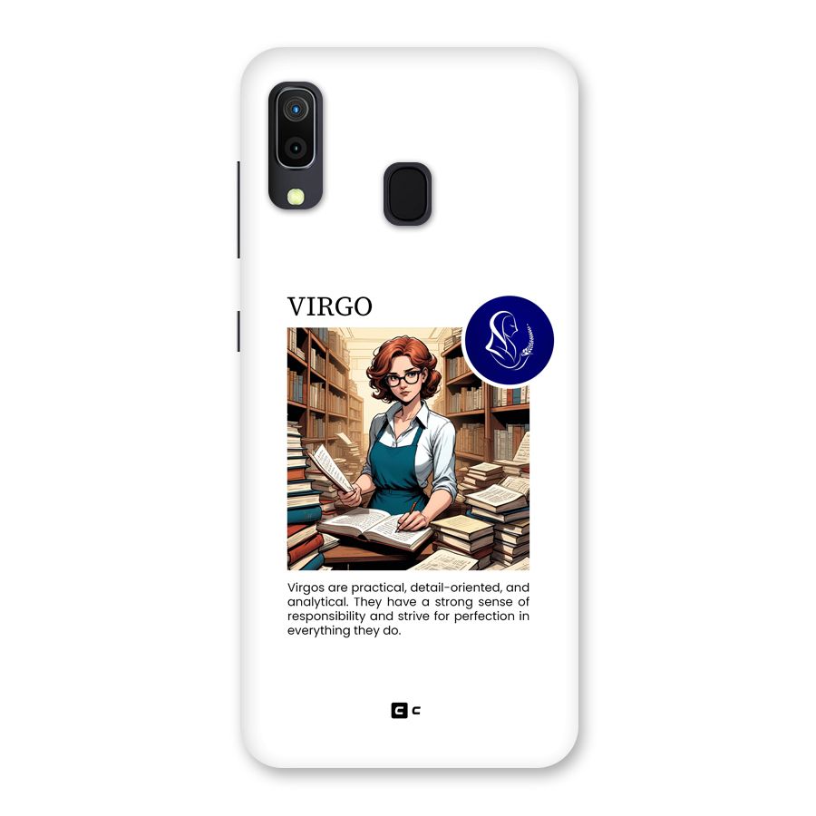 Valuable Virgo Back Case for Galaxy A20
