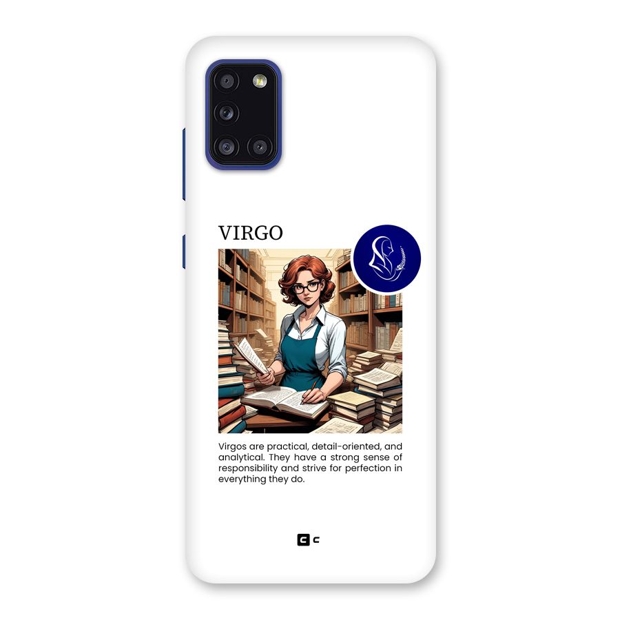 Valuable Virgo Back Case for Galaxy A31