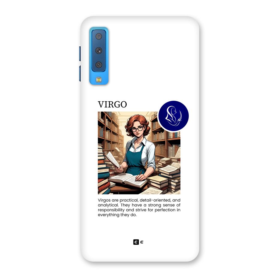 Valuable Virgo Back Case for Galaxy A7 (2018)