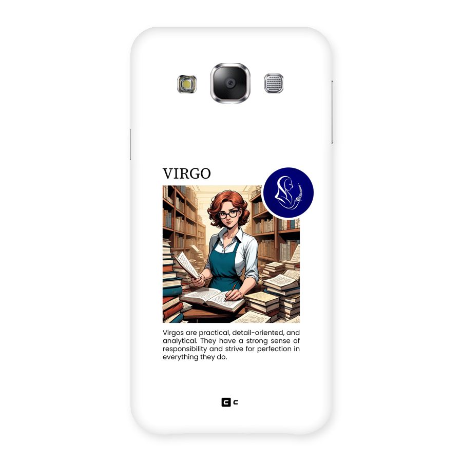 Valuable Virgo Back Case for Galaxy E5