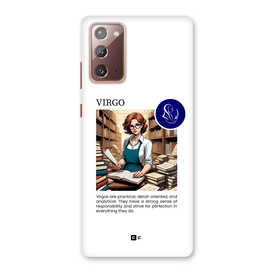 Valuable Virgo Back Case for Galaxy Note 20