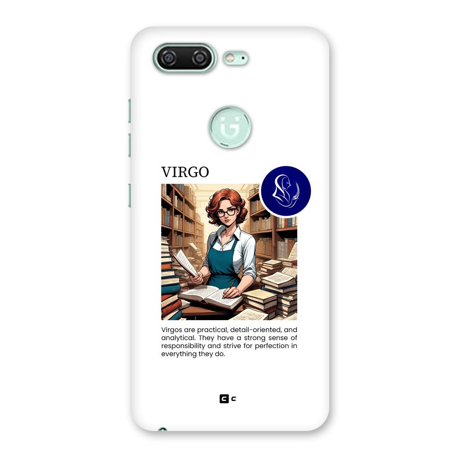 Valuable Virgo Back Case for Gionee S10