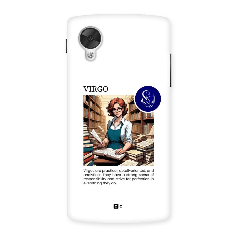 Valuable Virgo Back Case for Google Nexus 5