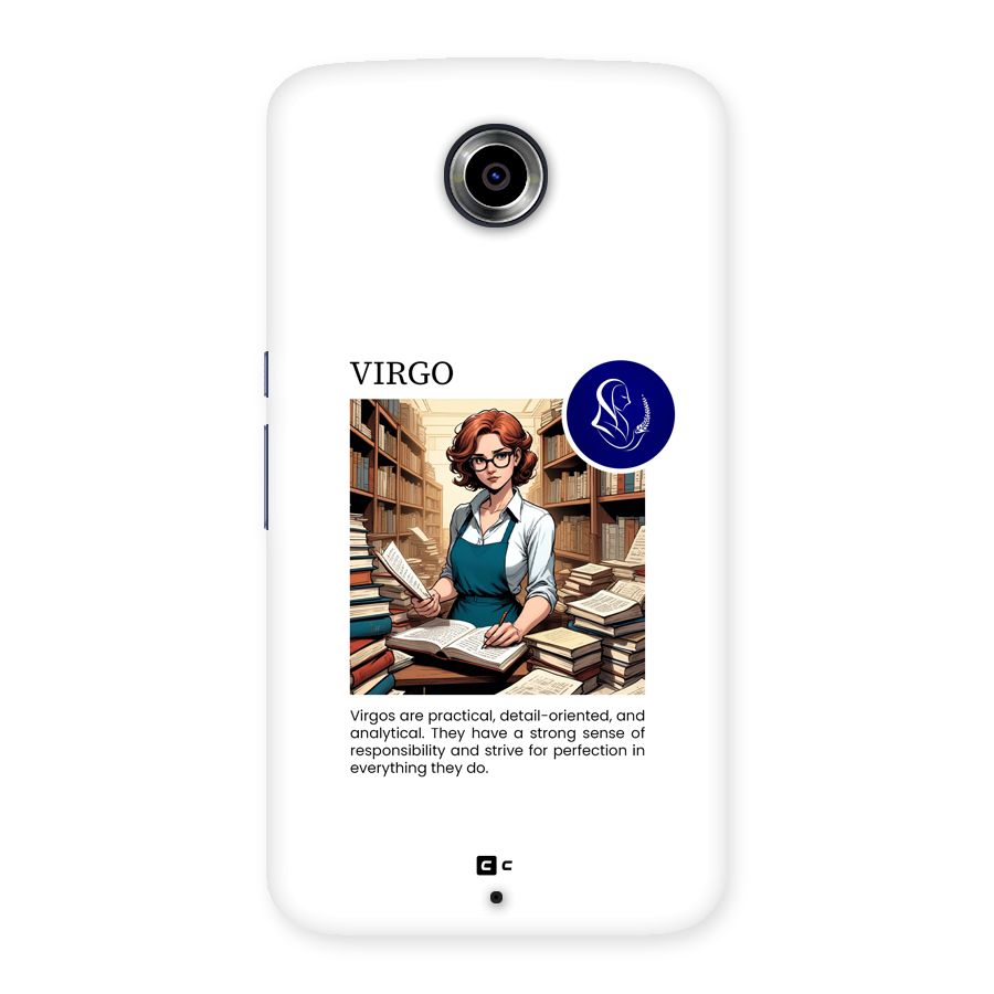Valuable Virgo Back Case for Google Nexus 6