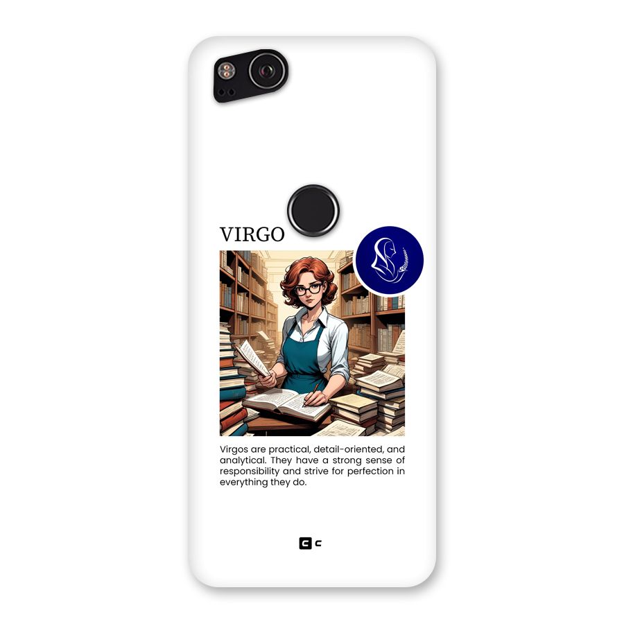 Valuable Virgo Back Case for Google Pixel 2