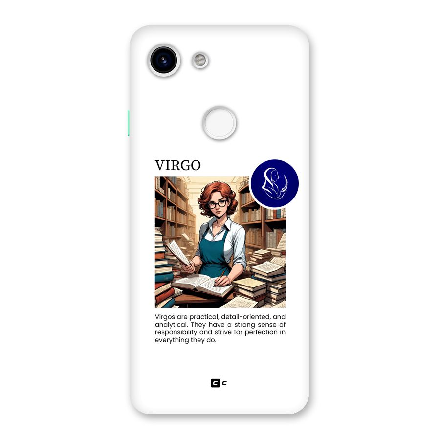 Valuable Virgo Back Case for Google Pixel 3