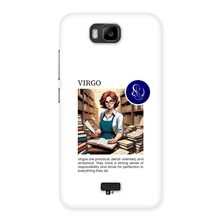 Valuable Virgo Back Case for Honor Bee