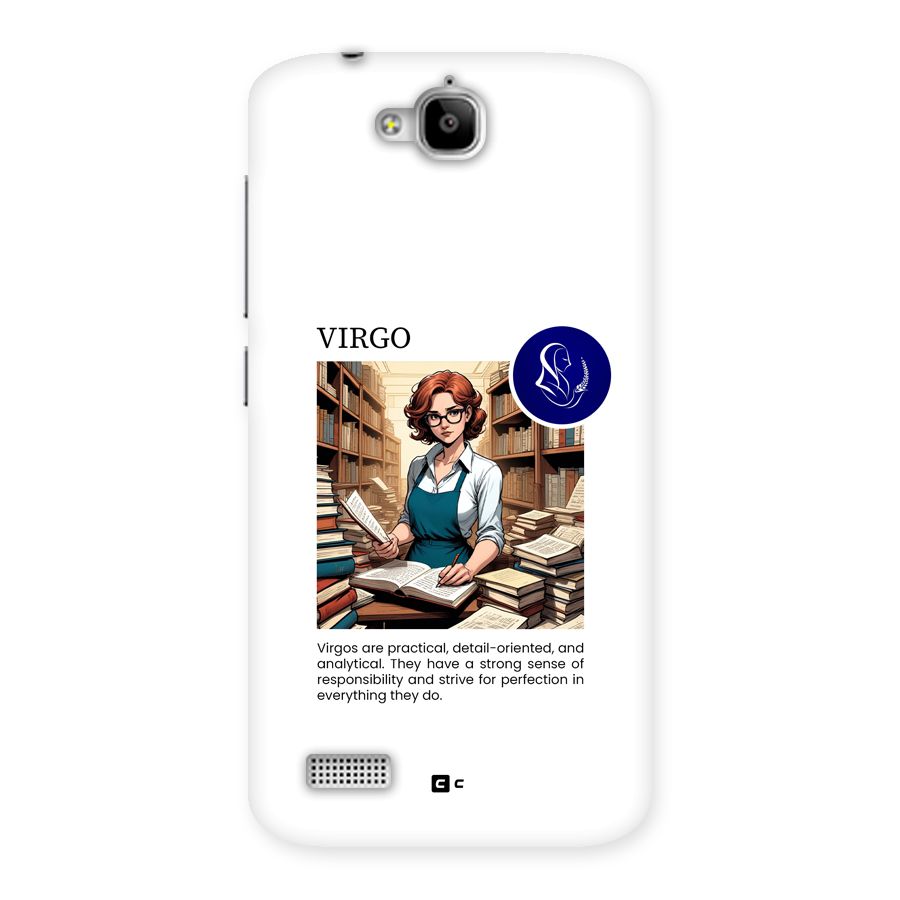 Valuable Virgo Back Case for Honor Holly