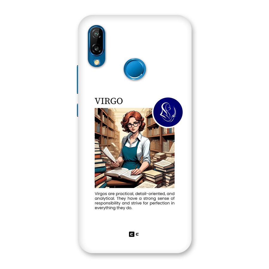 Valuable Virgo Back Case for Huawei P20 Lite