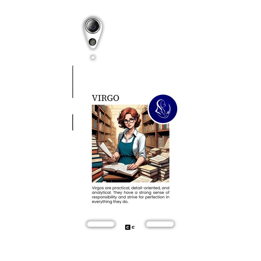 Valuable Virgo Back Case for Lenovo A6000 Plus