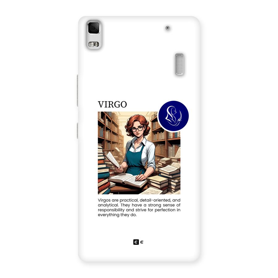 Valuable Virgo Back Case for Lenovo A7000