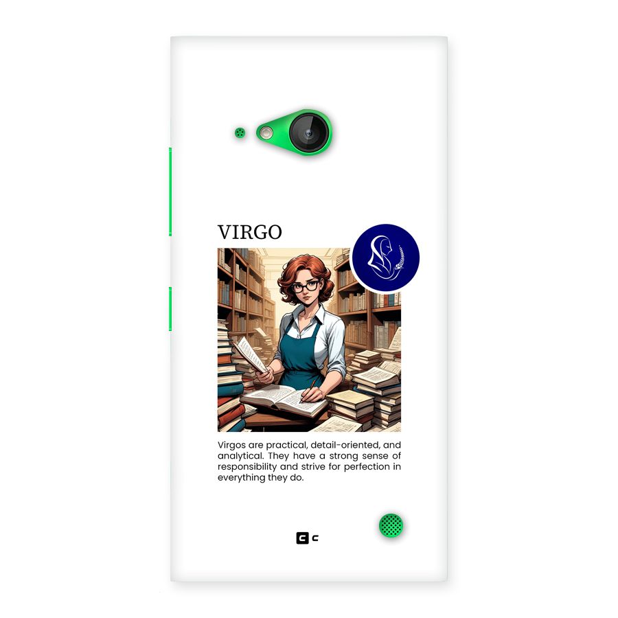 Valuable Virgo Back Case for Lumia 730