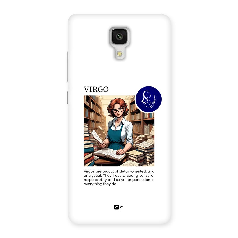 Valuable Virgo Back Case for Mi4