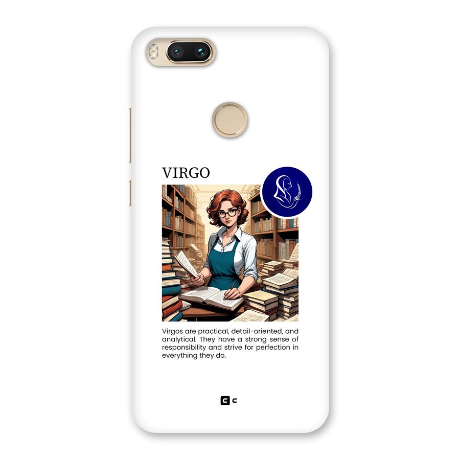 Valuable Virgo Back Case for Mi A1