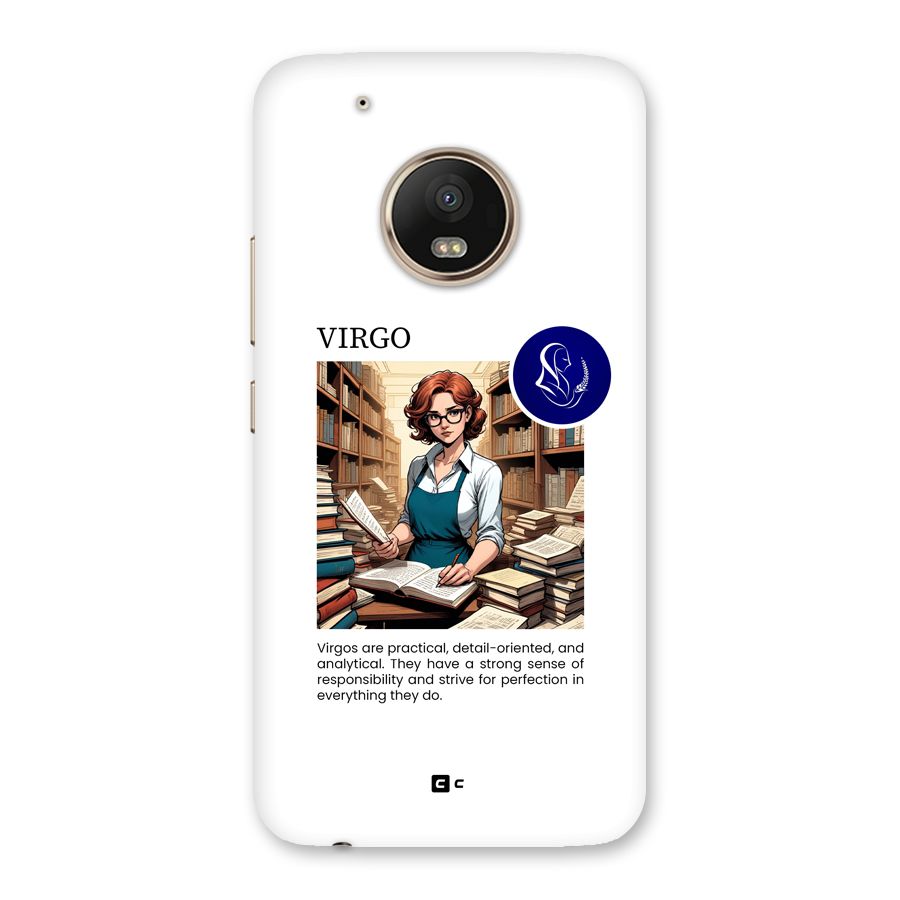 Valuable Virgo Back Case for Moto G5 Plus