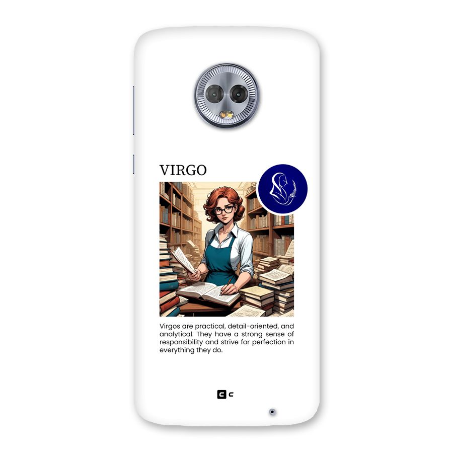 Valuable Virgo Back Case for Moto G6 Plus