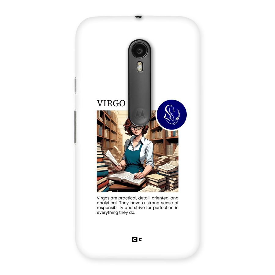 Valuable Virgo Back Case for Moto G Turbo