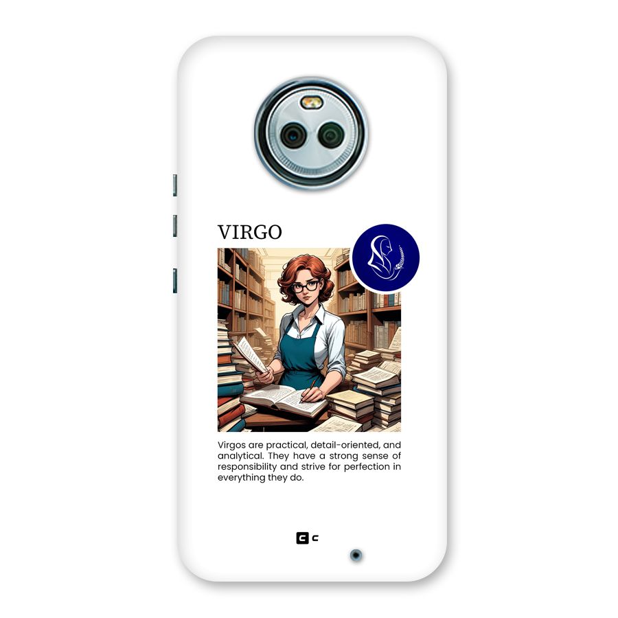 Valuable Virgo Back Case for Moto X4