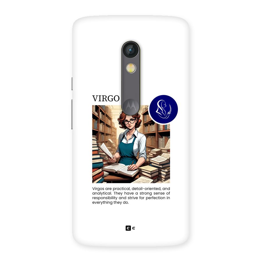 Valuable Virgo Back Case for Moto X Play