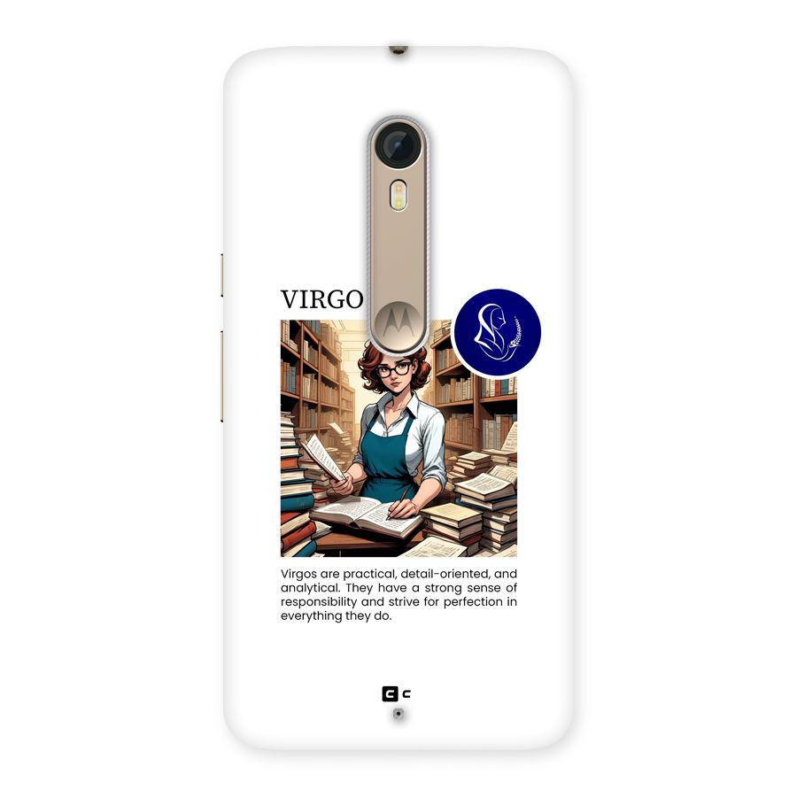 Valuable Virgo Back Case for Moto X Style