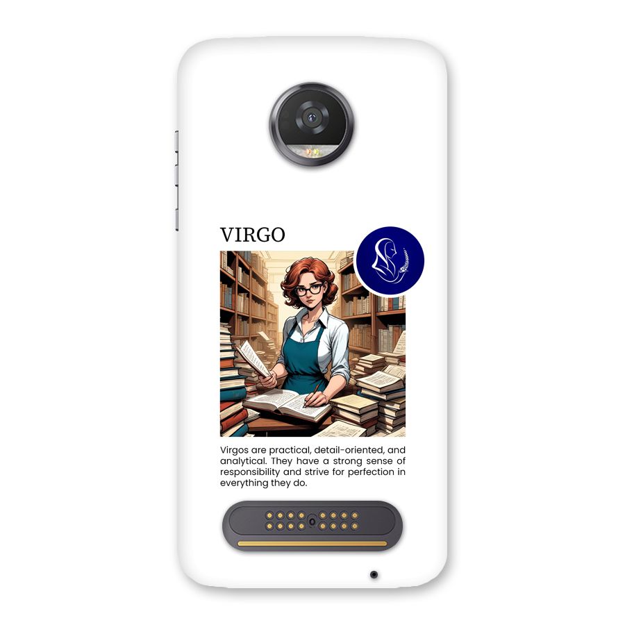 Valuable Virgo Back Case for Moto Z2 Play