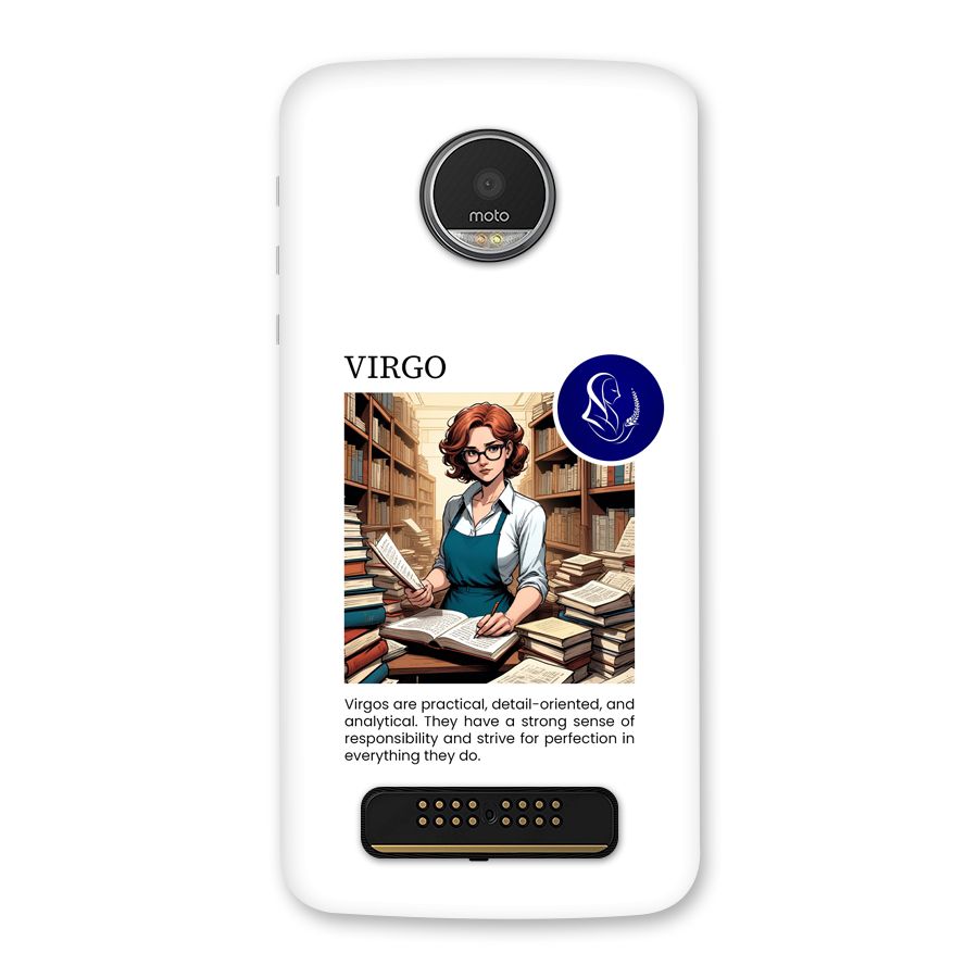 Valuable Virgo Back Case for Moto Z Play