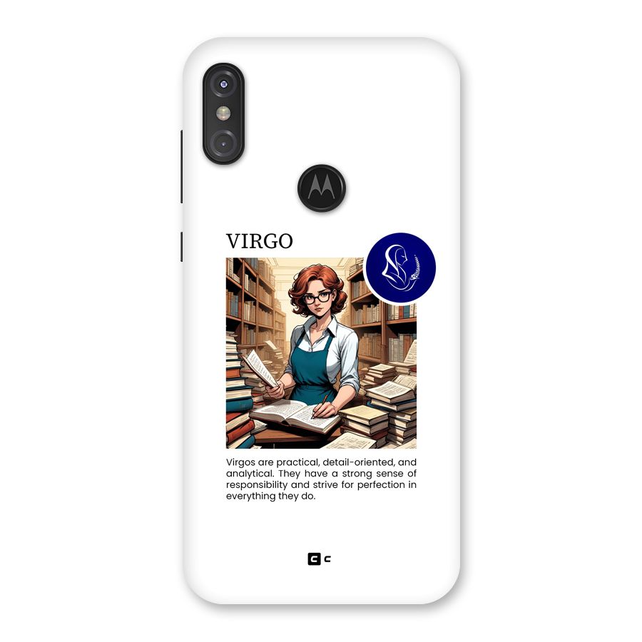 Valuable Virgo Back Case for Motorola One Power