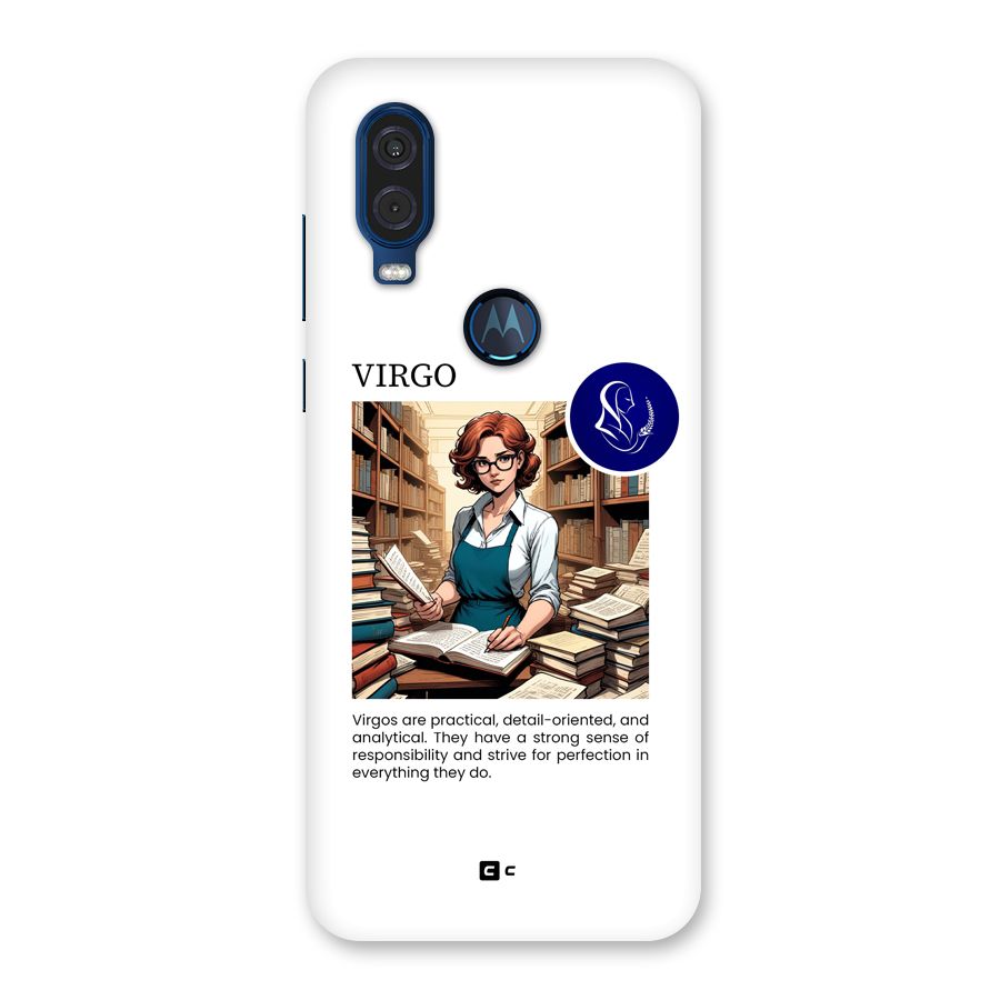 Valuable Virgo Back Case for Motorola One Vision