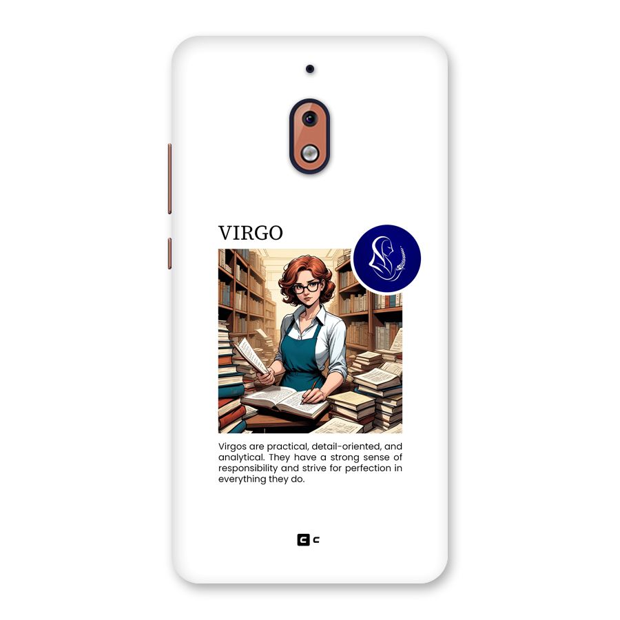 Valuable Virgo Back Case for Nokia 2.1