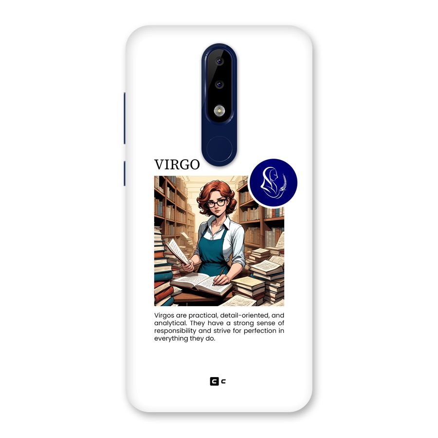 Valuable Virgo Back Case for Nokia 5.1 Plus