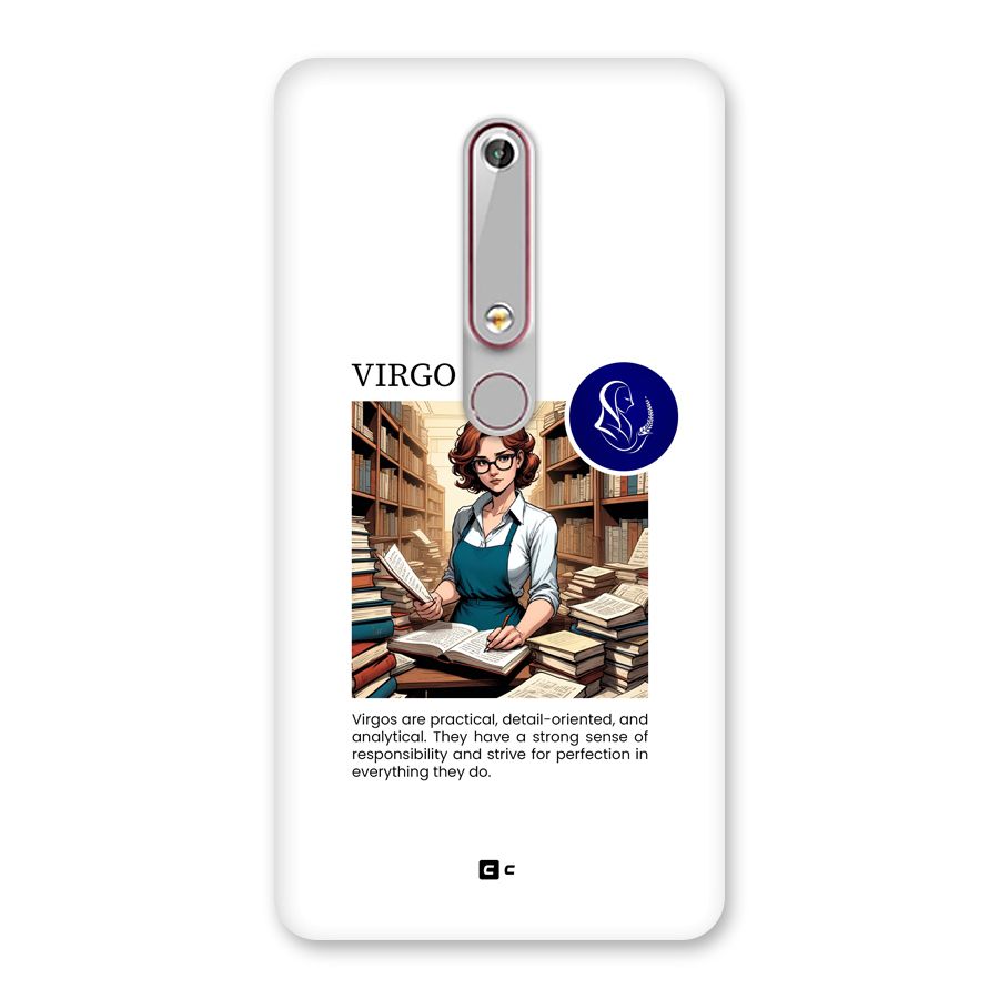 Valuable Virgo Back Case for Nokia 6.1