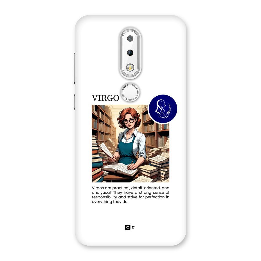 Valuable Virgo Back Case for Nokia 6.1 Plus