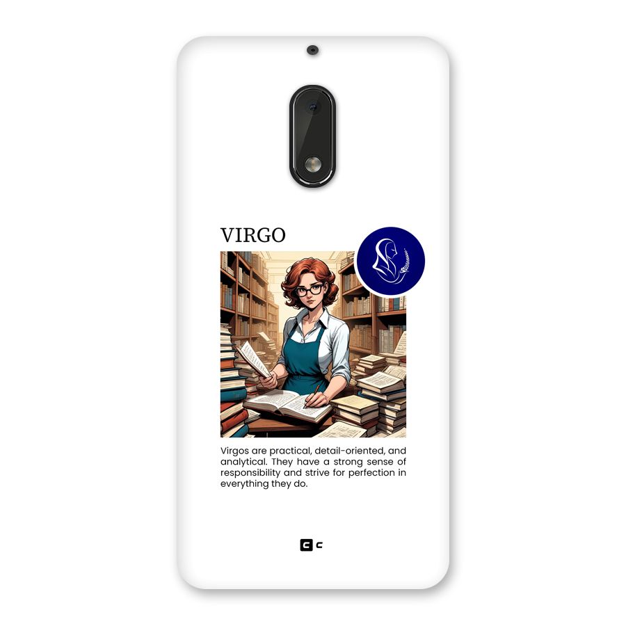 Valuable Virgo Back Case for Nokia 6