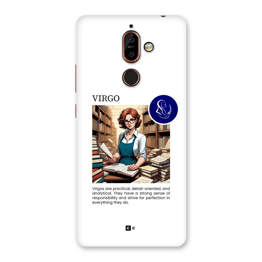 Valuable Virgo Back Case for Nokia 7 Plus