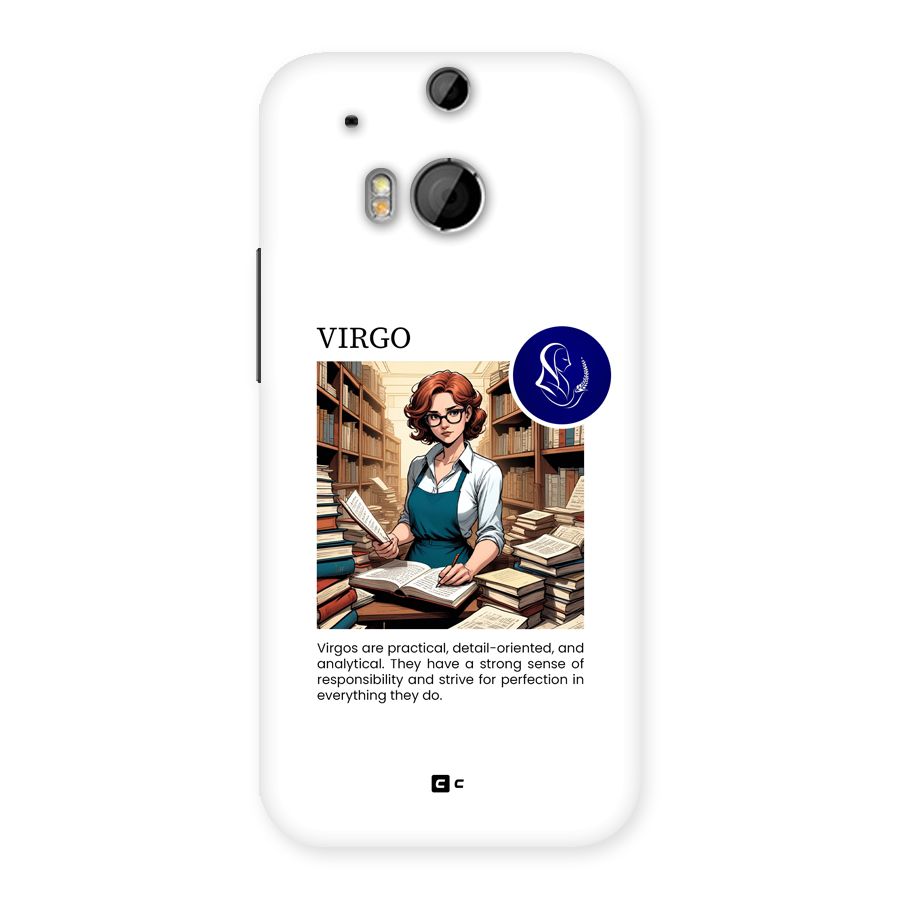 Valuable Virgo Back Case for One M8