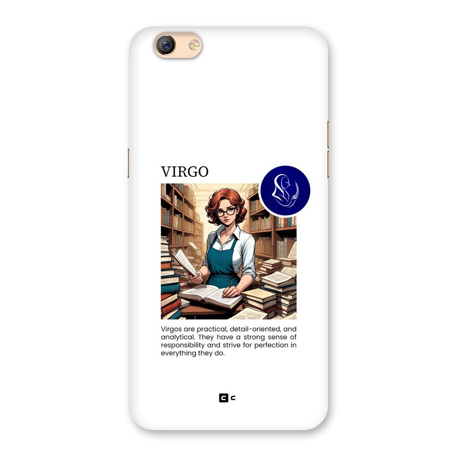Valuable Virgo Back Case for Oppo F3 Plus