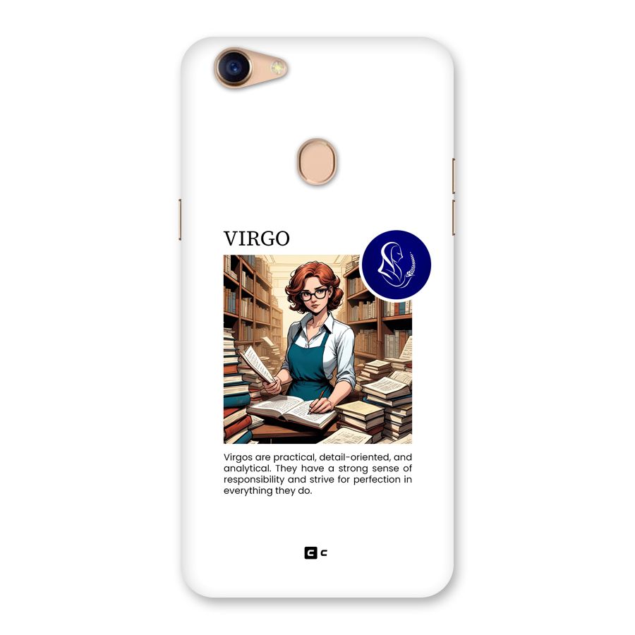 Valuable Virgo Back Case for Oppo F5