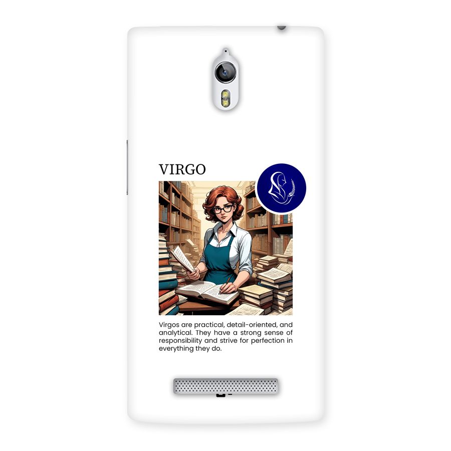 Valuable Virgo Back Case for Oppo Find 7