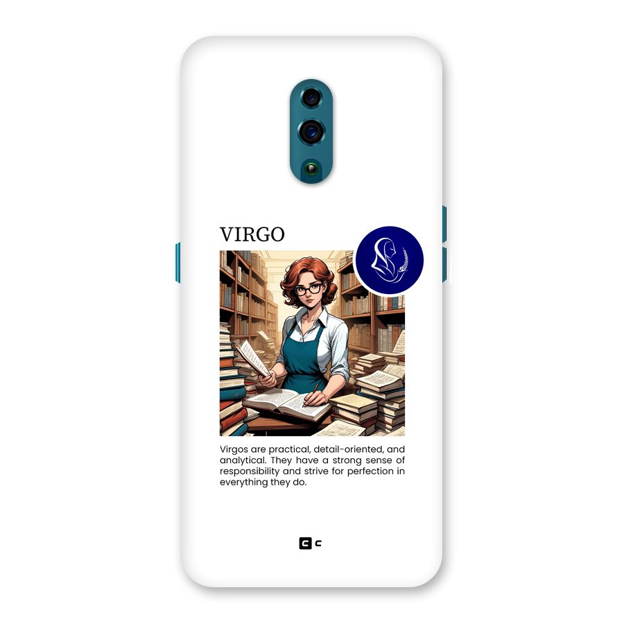 Valuable Virgo Back Case for Oppo Reno