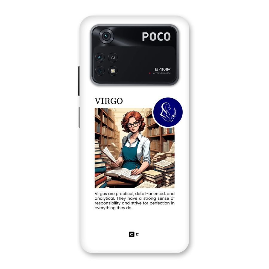 Valuable Virgo Back Case for Poco M4 Pro 4G