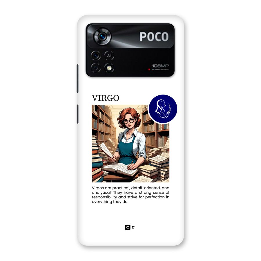 Valuable Virgo Back Case for Poco X4 Pro 5G