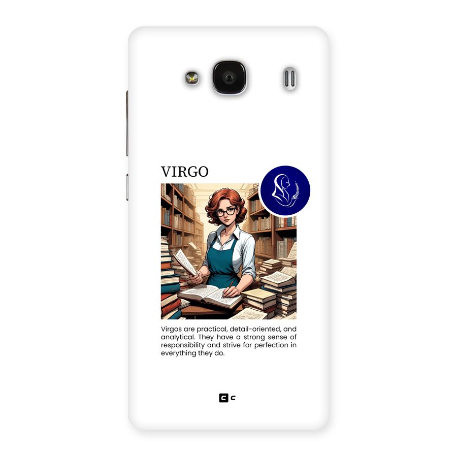 Valuable Virgo Back Case for Redmi 2s