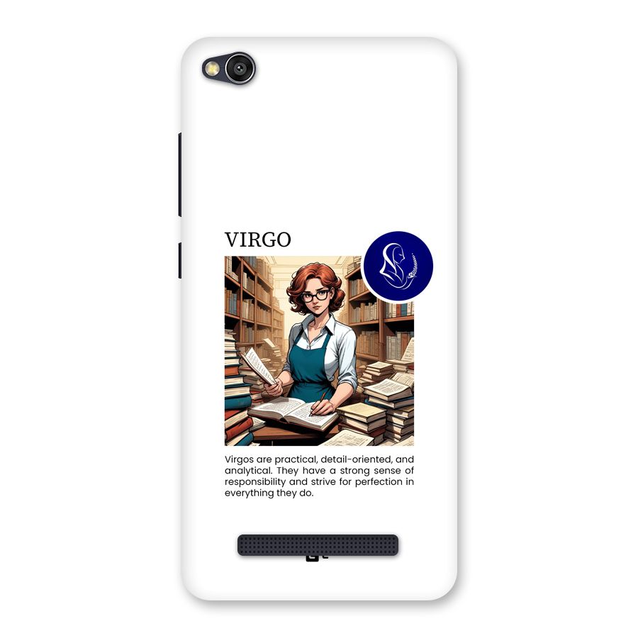 Valuable Virgo Back Case for Redmi 4A