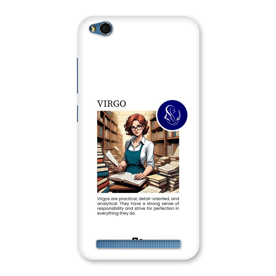 Valuable Virgo Back Case for Redmi 5A