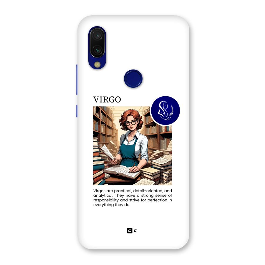 Valuable Virgo Back Case for Redmi 7